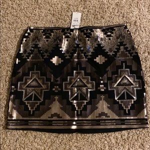 NWT Express Sequin Skirt Size XS